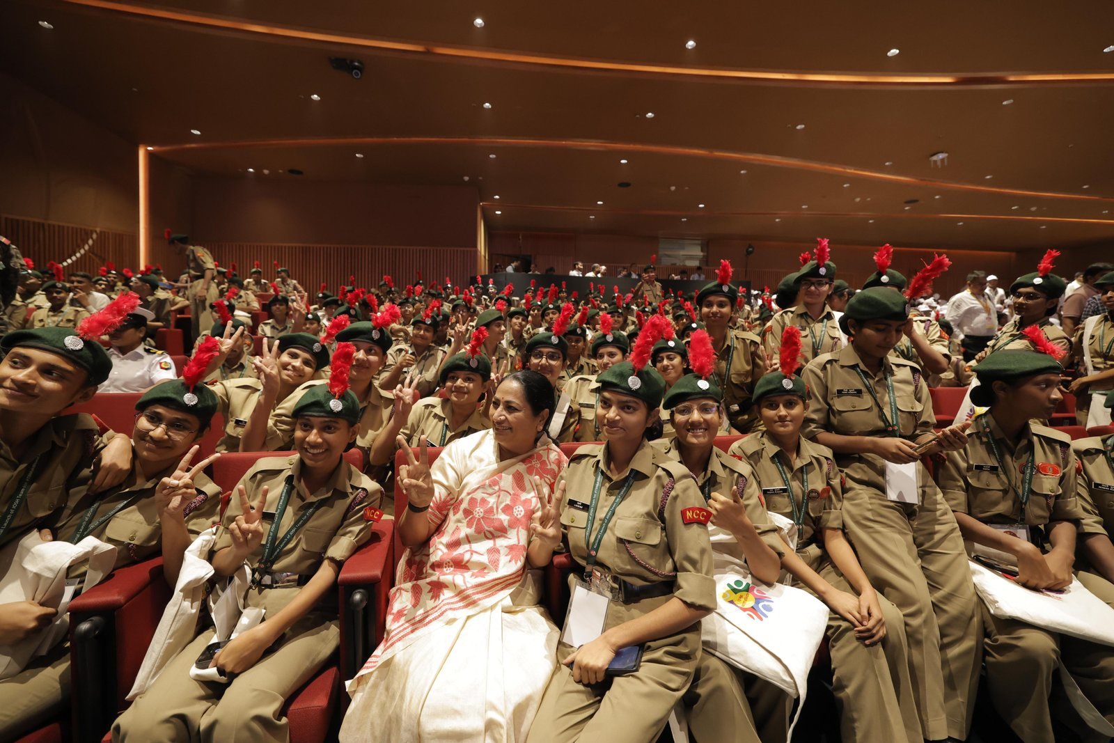 Statement by Delhi Chief Minister Smt. Rekha Gupta at the launch of JOSH teams at Bharat Mandapam