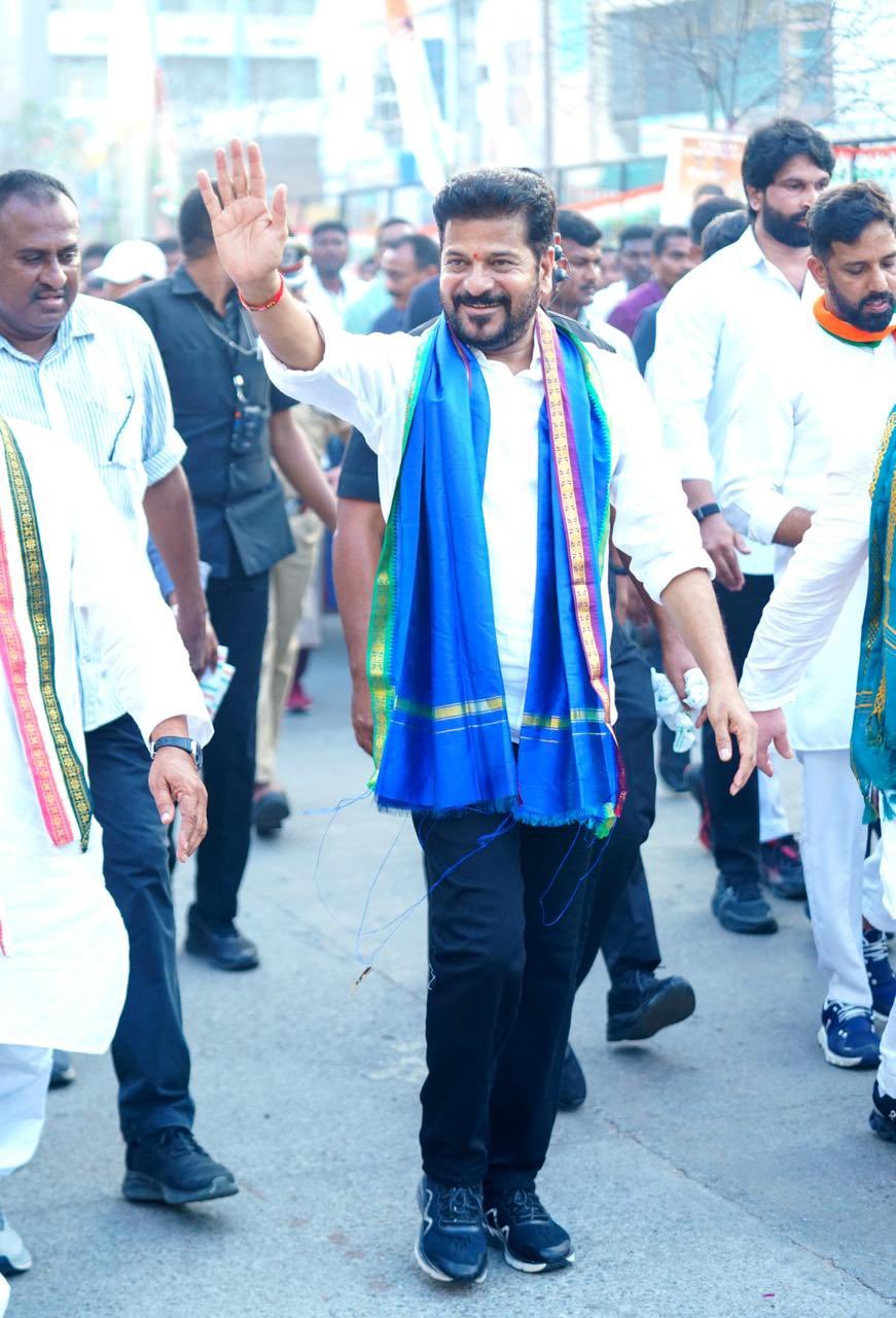 BJP Afraid of Poor People, Wants to Take Away Their Voting Rights: Revanth Reddy