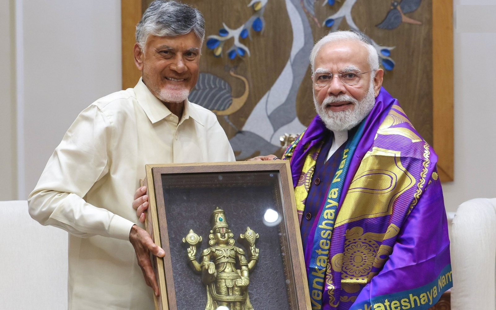 Naidu Seeks Centre’s Support for Major Infrastructure Projects in Andhra Pradesh