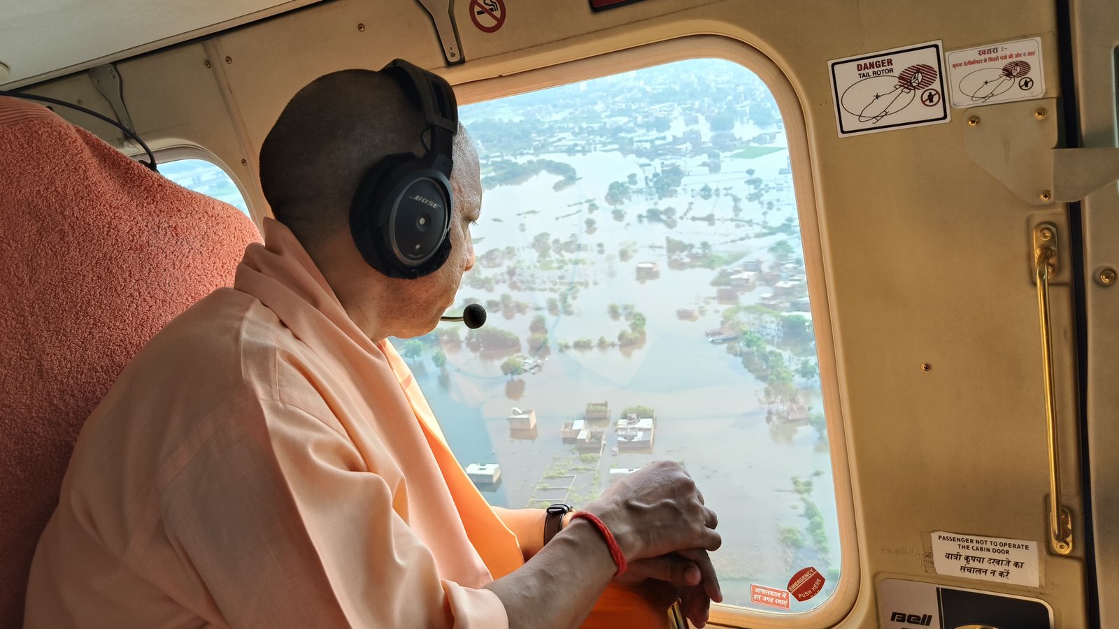 Relief operations continue on war footing in flood-affected areas of Lucknow on Yogi govt’s directions