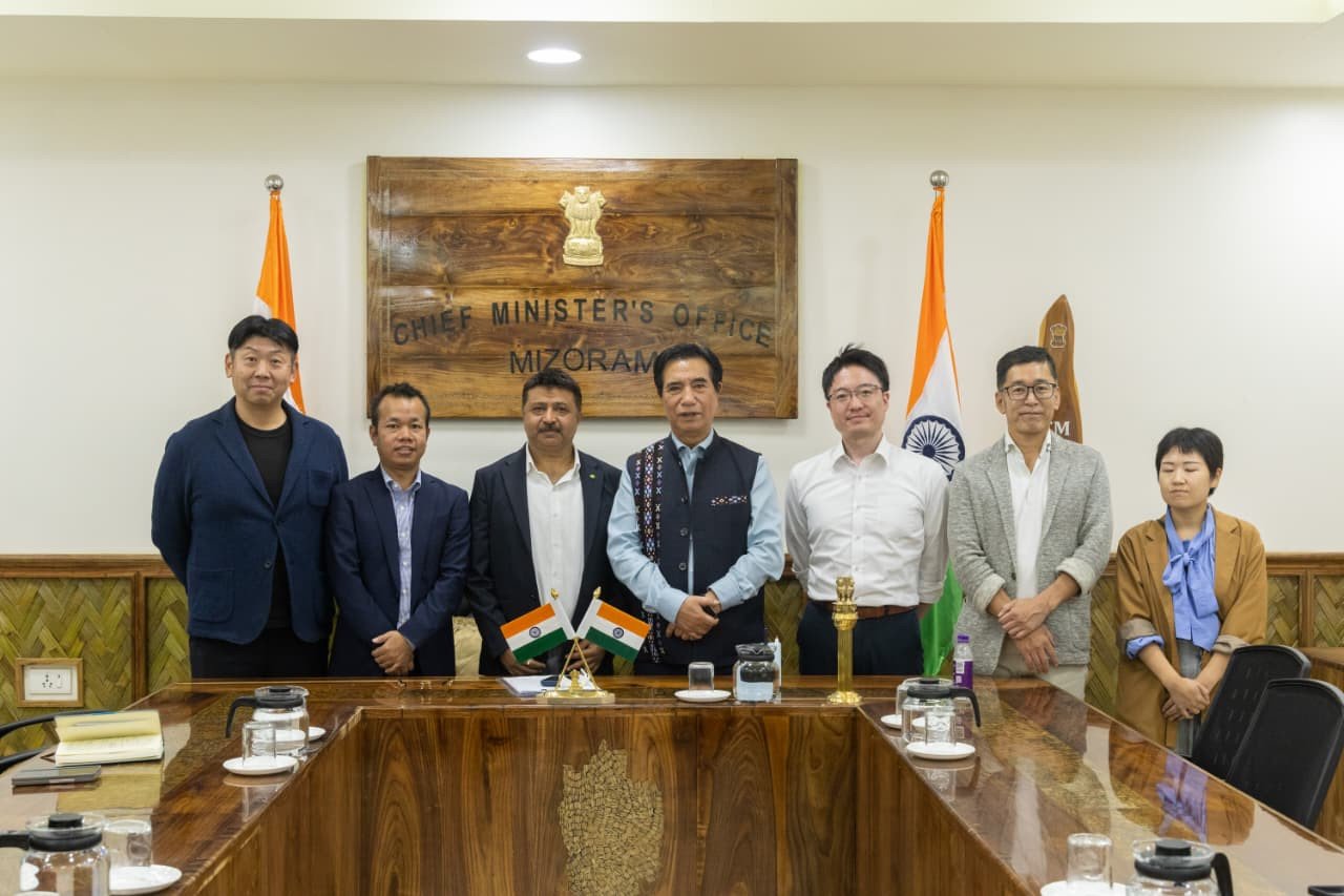 Mizoram CM Lalduhoma Meets KTC Group Japan Delegation to Explore Cooperation