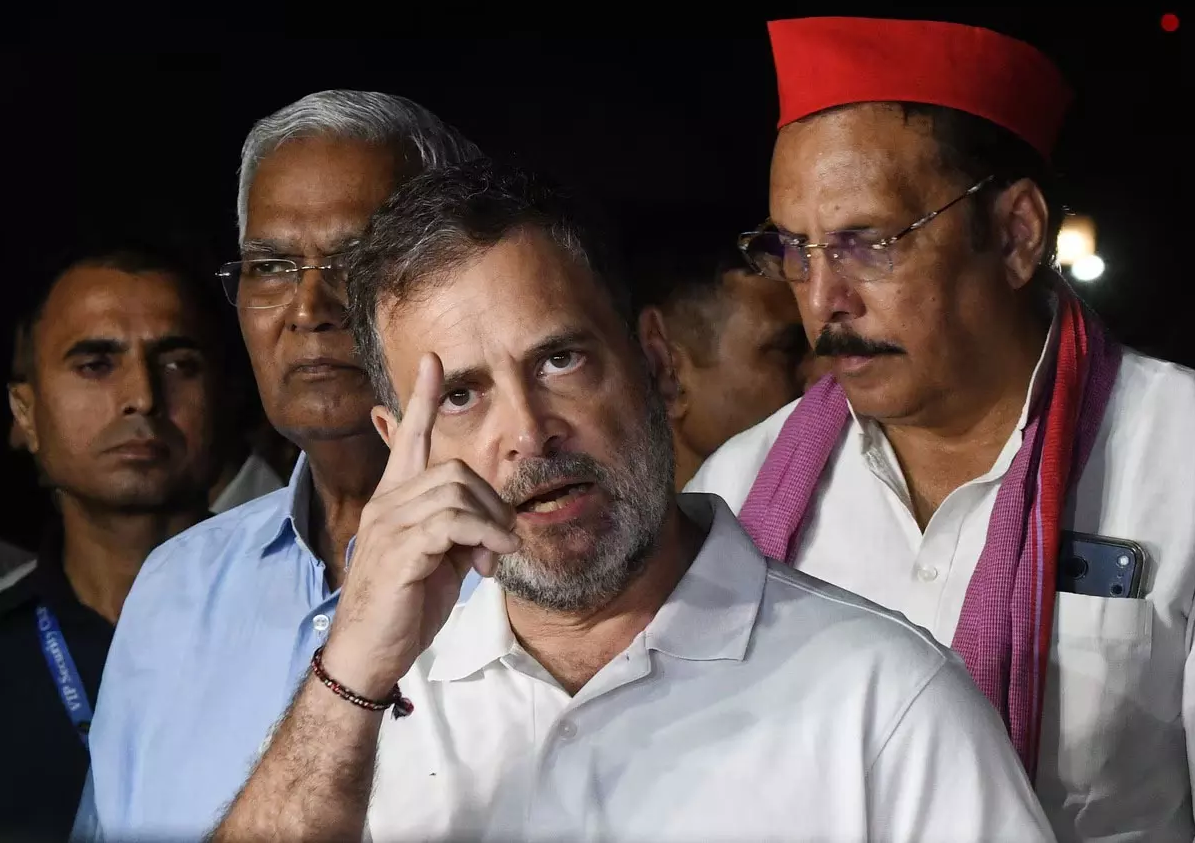 Rahul Gandhi Says ‘Gyanesh Kumar Will Go, This Government Will Go’; Calls for ‘Repair of Democracy’