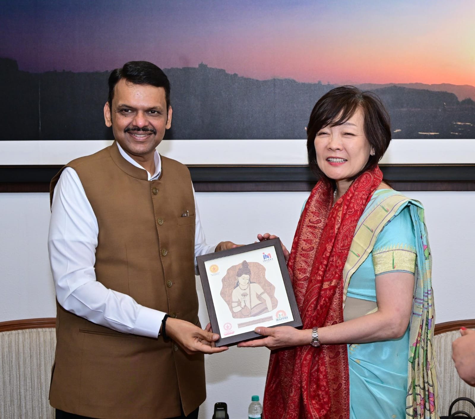 Shinzo Abe’s Wife Akie Abe Meets Maharashtra CM Devendra Fadnavis