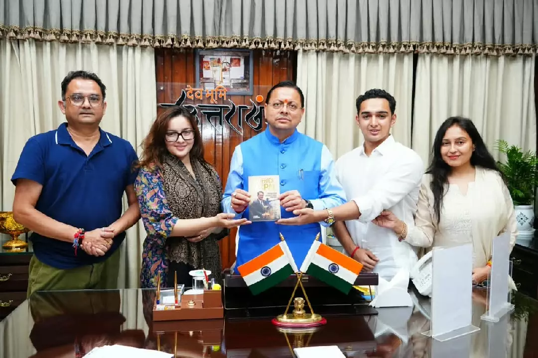 Uttarakhand CM Pushkar Singh Dhami Releases Book on Jaspal Rana’s Contribution to Indian Shooting