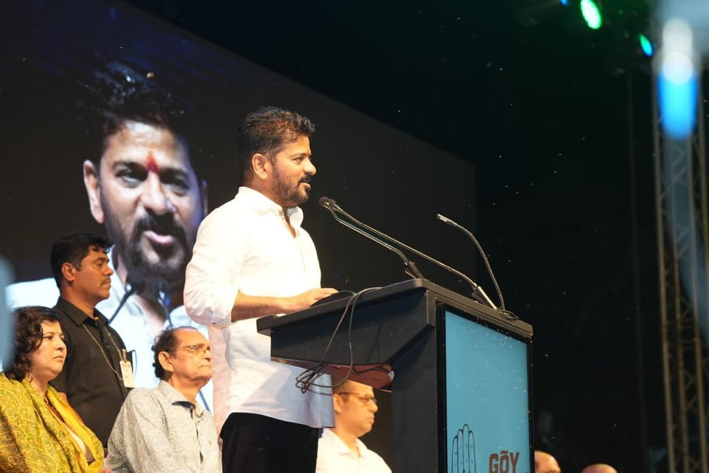 Revanth Reddy Calls BJP ‘Ravan’ and Congress ‘Ram’, Predicts Congress Victory in Goa in 2027