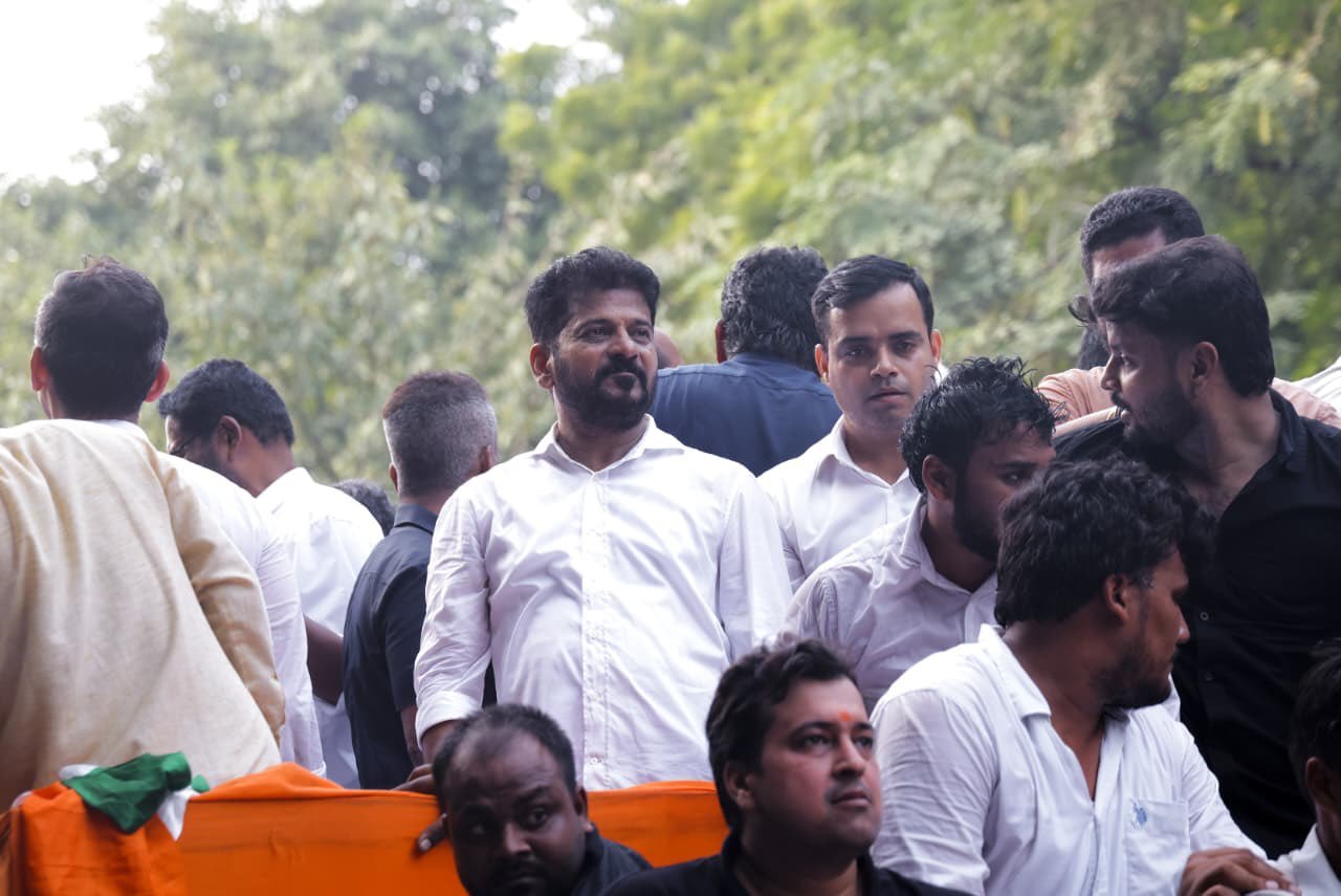 Revanth Reddy Compares Fight to Protect Voting Rights to Freedom Struggle, Calls for ‘Gyanesh Go Back’ and ‘SIR Go Back’