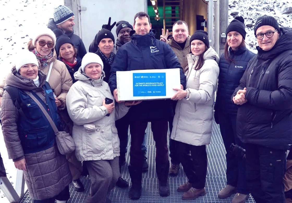 Ukraine Secures Svalbard Global Seed Vault As 21 Gene Banks From Across The World Participated In A Seed Deposit.