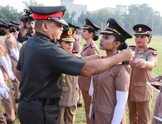 29 Nursing Cadets Commissioned as Lieutenants into Military Nursing Service at Army Hospital (R&R) Delhi
