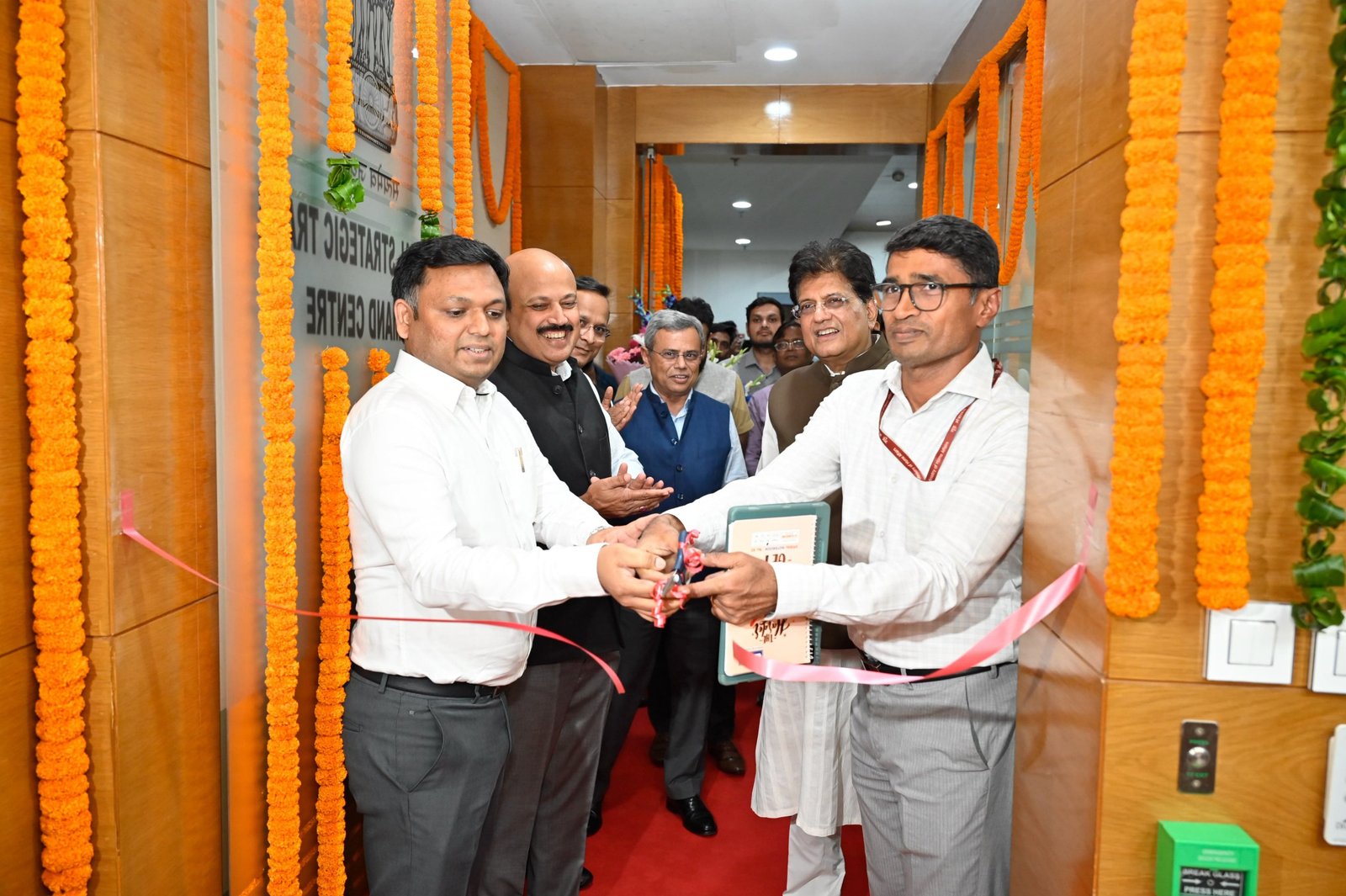 Piyush Goyal Launches National Strategic Trade Command Centre at Vanijya Bhawan
