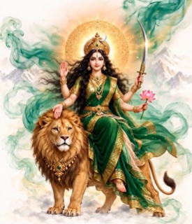 PM Modi, Delhi CM Rekha Gupta and Yogi Adityanath Extend Navratri Greetings on Maa Katyayani Day