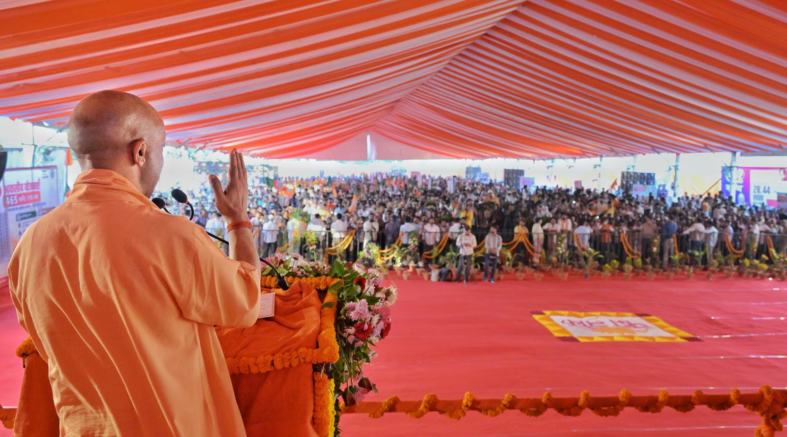 Power in a democracy comes through the people’s mandate, not through anarchy: CM Yogi