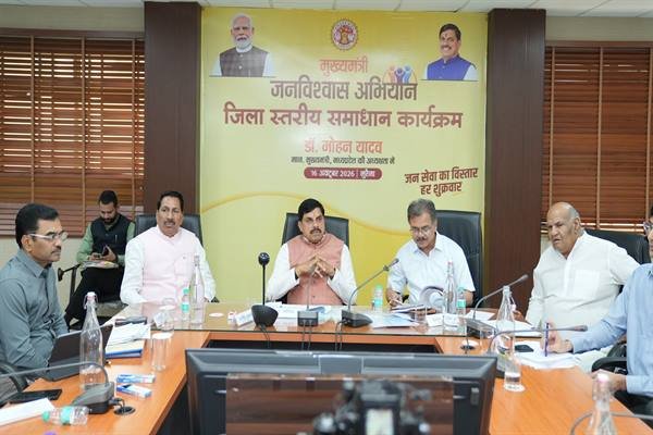 Address Public Grievances with Sensitivity and Responsibility: CM Dr. Yadav