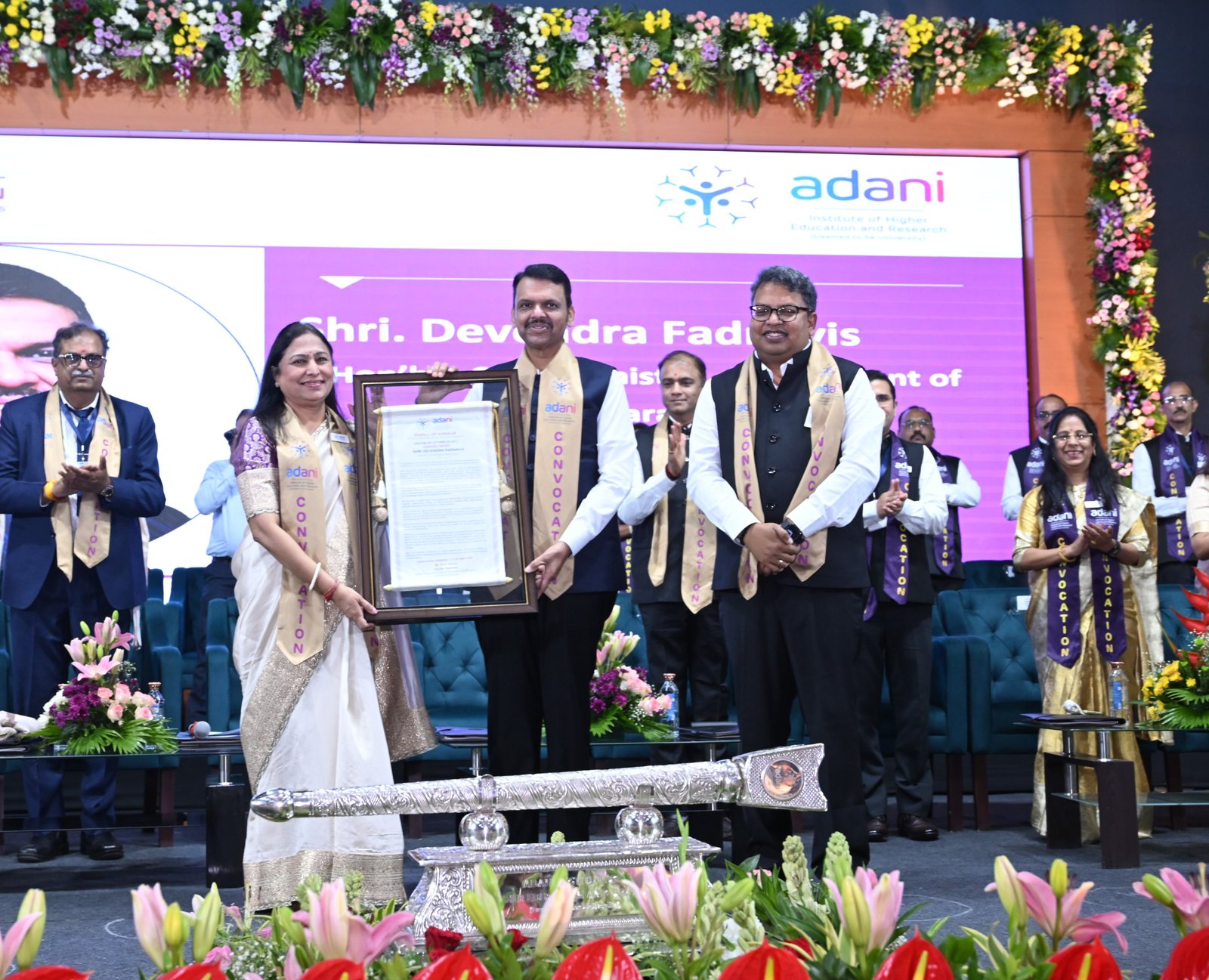 Dr Priti Adani Announces Healthcare Expansion, Research Push at AIHER Convocation
