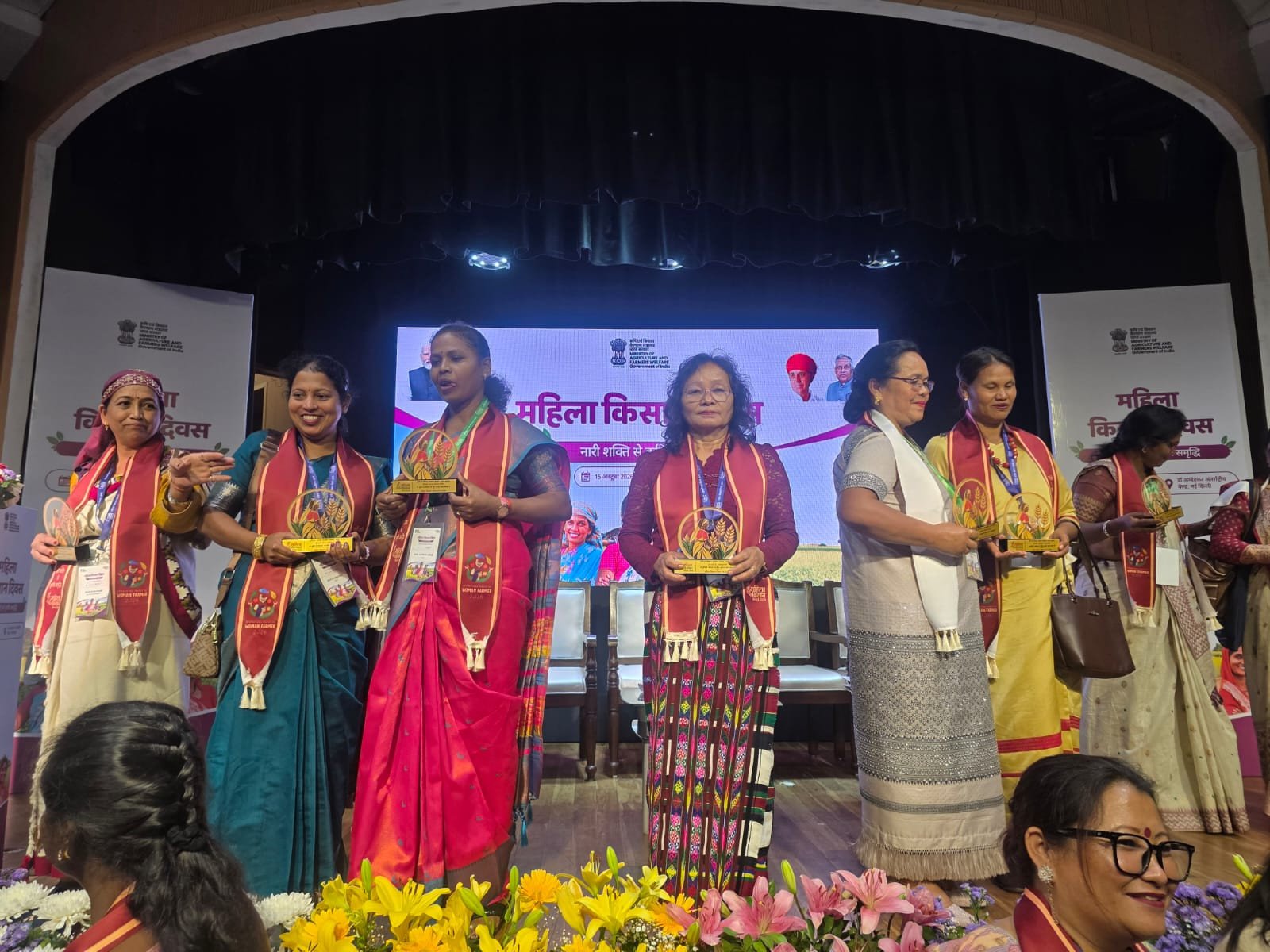 Mizoram Woman Farmer Honoured at ‘Mahila Kisan Diwas’ Celebration in New Delhi