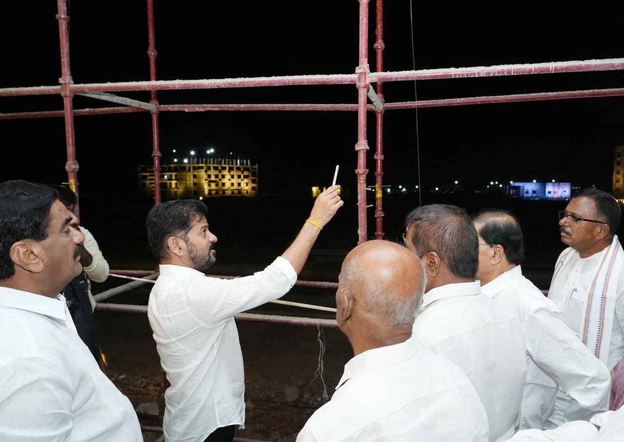 Telangana CM Revanth Reddy Directs Faster Construction of Young India Skills University Ahead of Global Summit