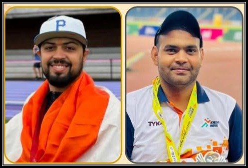 India Wins Gold-Silver Double in Discus Throw at Para Asian Games