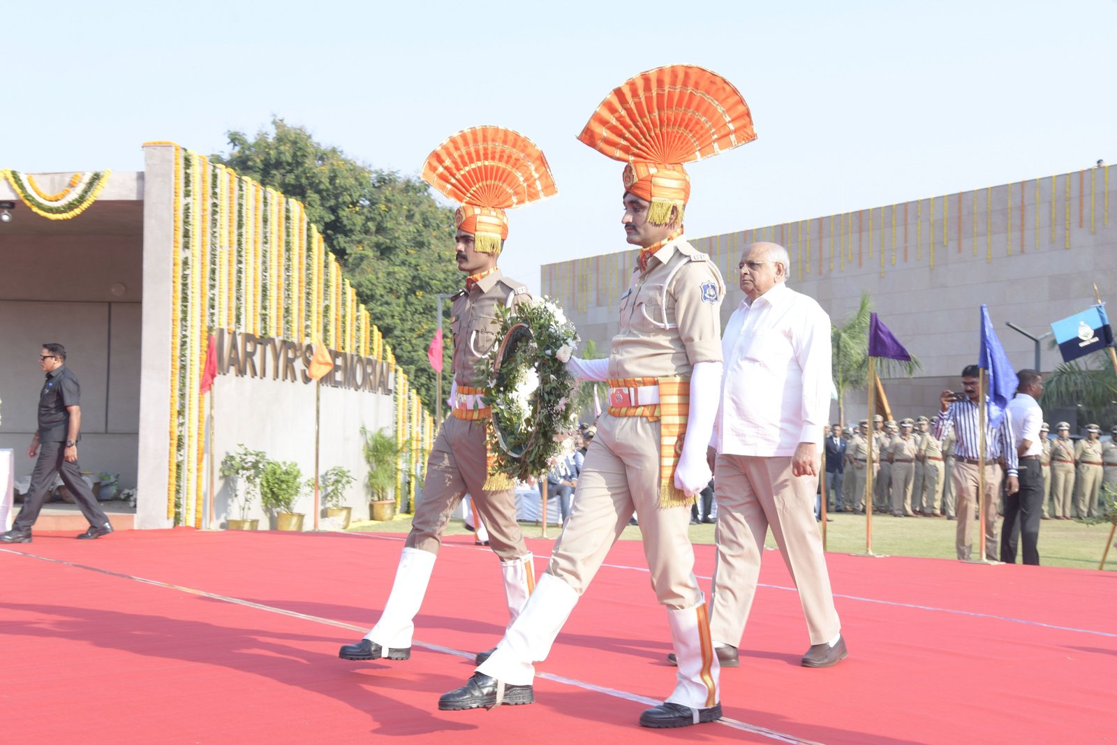 CM Bhupendra Patel Pays Heartfelt Tribute to Brave Police Personnel Who Sacrificed Their Lives on Police Commemoration Day