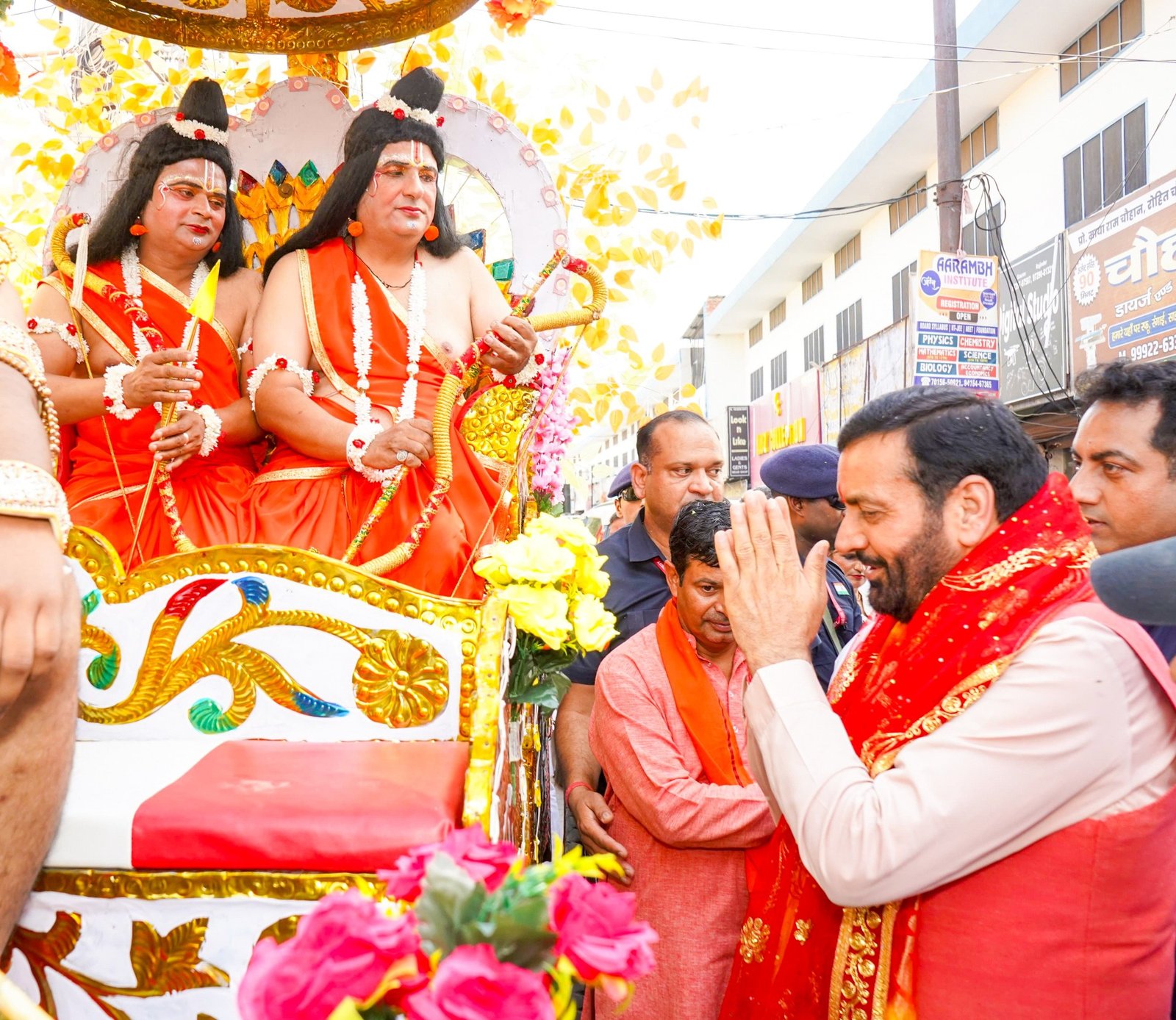Resolve to Eradicate Inner Evils Along with Burning Ravana’s Effigy: CM Nayab Singh Saini