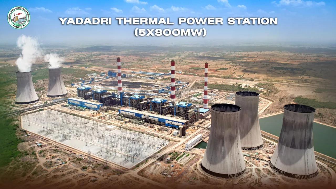 Telangana’s Yadadri Thermal Power Plant Synchronises Fifth 800-MW Unit to Grid