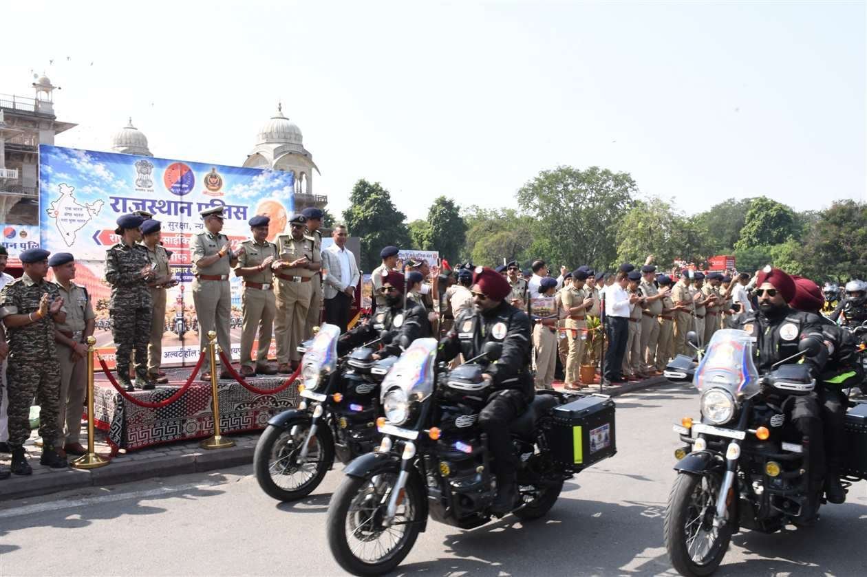 Bike Riders Are Not Just Travellers, but Ambassadors of a Drug-Free India: DGP Rajiv Kumar Sharma