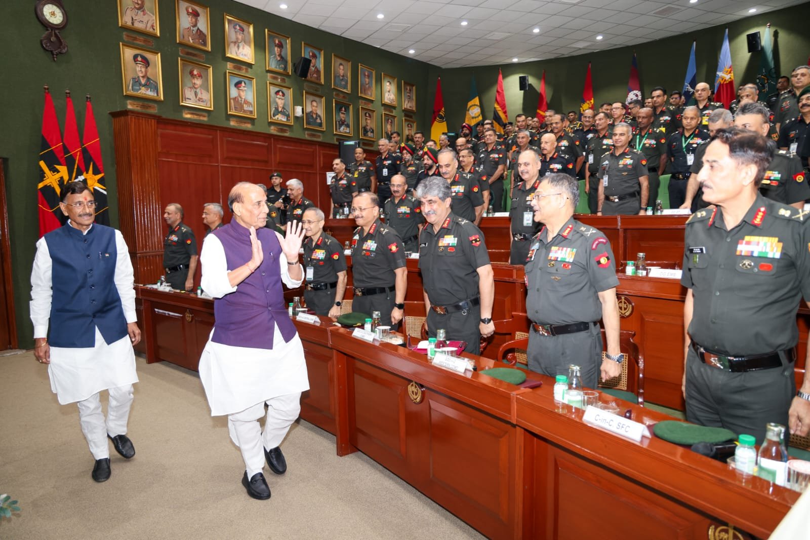 Rajnath Singh Urges Army Commanders to Balance Strategy and Readiness