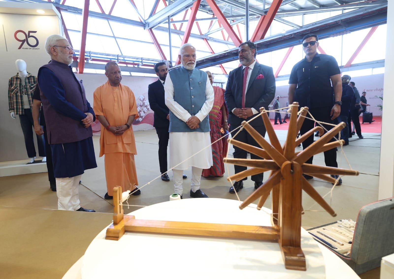 Prime Minister Shri Narendra Modi Inaugurates Arvind Limited's Greenfield Garment Manufacturing Facility in Varanasi, Uttar Pradesh
