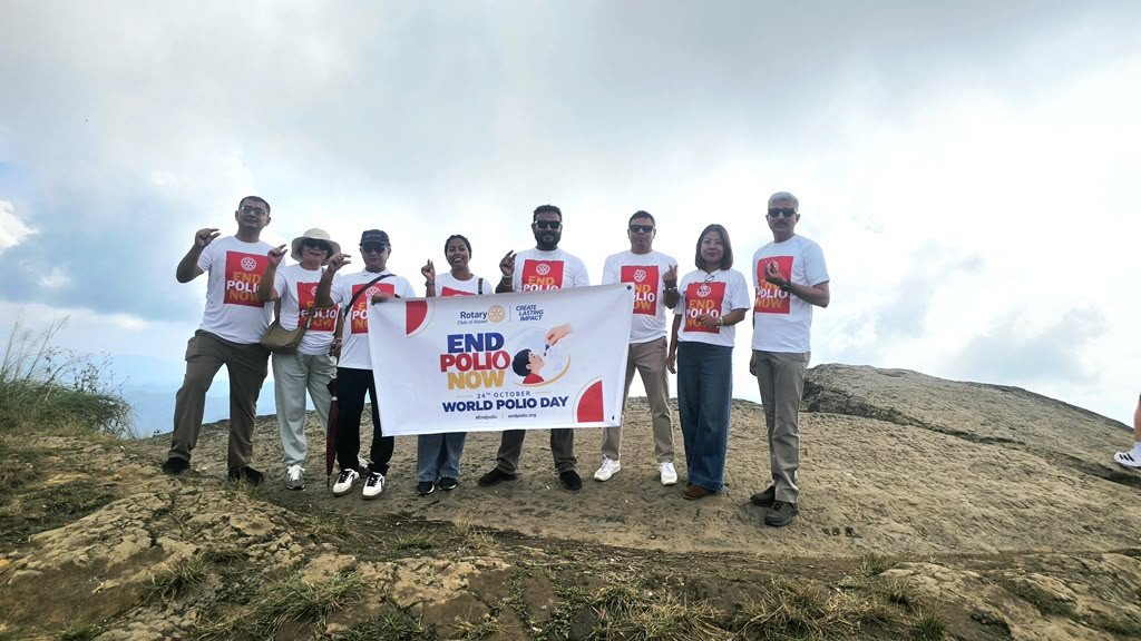 Rotary Club of Aizawl Organises “End Polio Now” Awareness Car Rally on World Polio Day