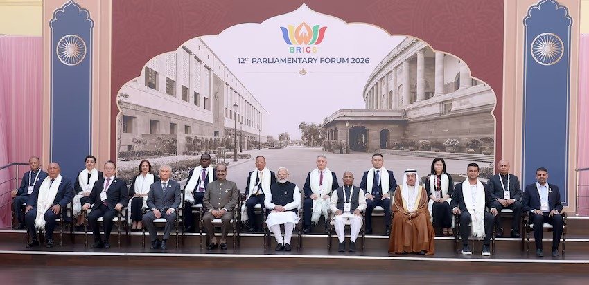 PM Modi Attends 12th BRICS Parliamentary Forum, Calls for Stronger Global Cooperation