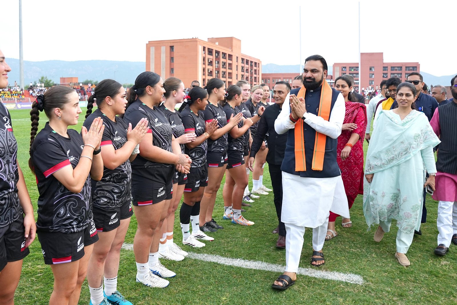 Bihar CM Samrat Choudhary Inaugurates India–New Zealand Under-20 International Rugby Sevens Series in Rajgir