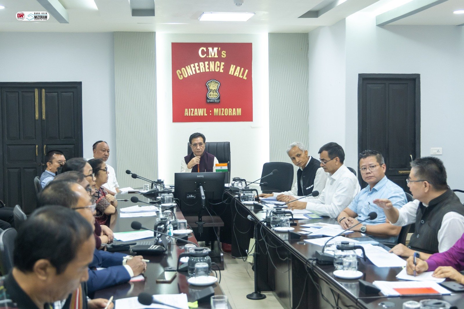 Chief Minister Chairs Mi-PRAGATI Meeting to Review Progress of Major Government Projects