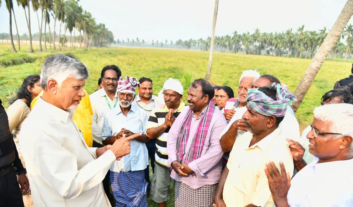 Chandrababu Naidu Assures Support to Cyclone Arnab-Hit Farmers; Andhra Pradesh Estimates Losses at ₹4,600 Crore